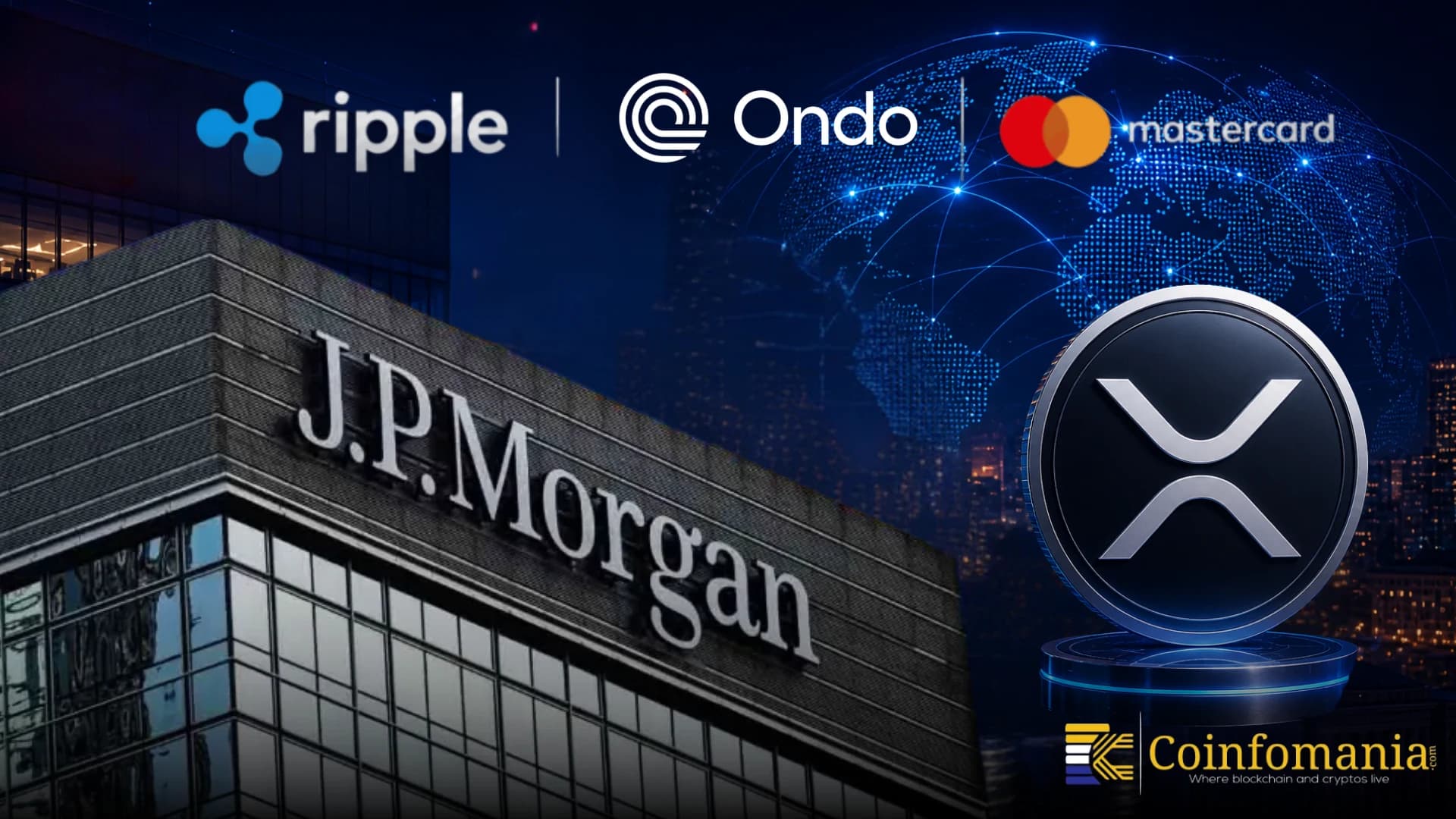 ONDO Aumenta Tras el Respaldo de Ripple y JPMorgan a la Liquidación Tokenizada