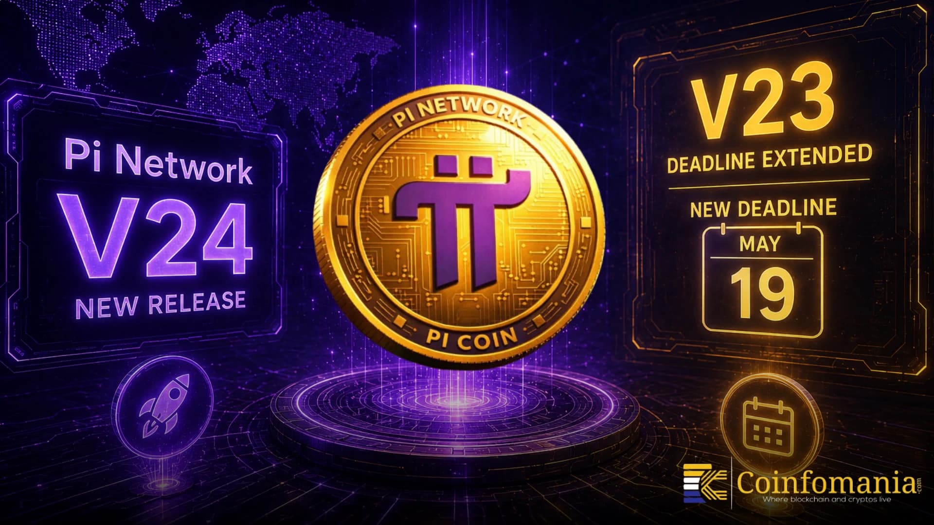 Pi Network Drops V24 While V23 Deadline Extended to May 19