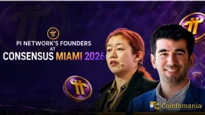 I Fondatori di Pi Network Sul Palco di Consensus 2026 a Miami