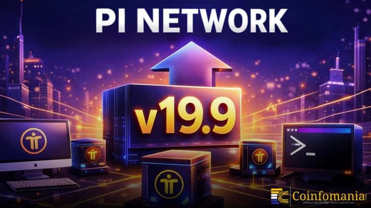 Pi Network chuyển sang phiên bản 19.9 sau khi nâng cấp thành công từ phiên bản 19.6