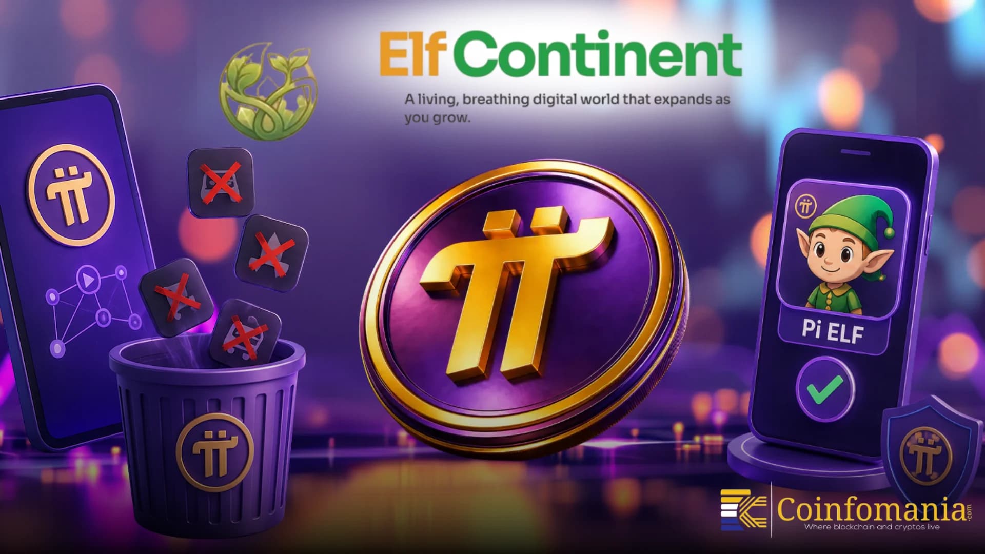 Pi Network Purges Fake Apps — But Is Pi ELF the Real Deal?