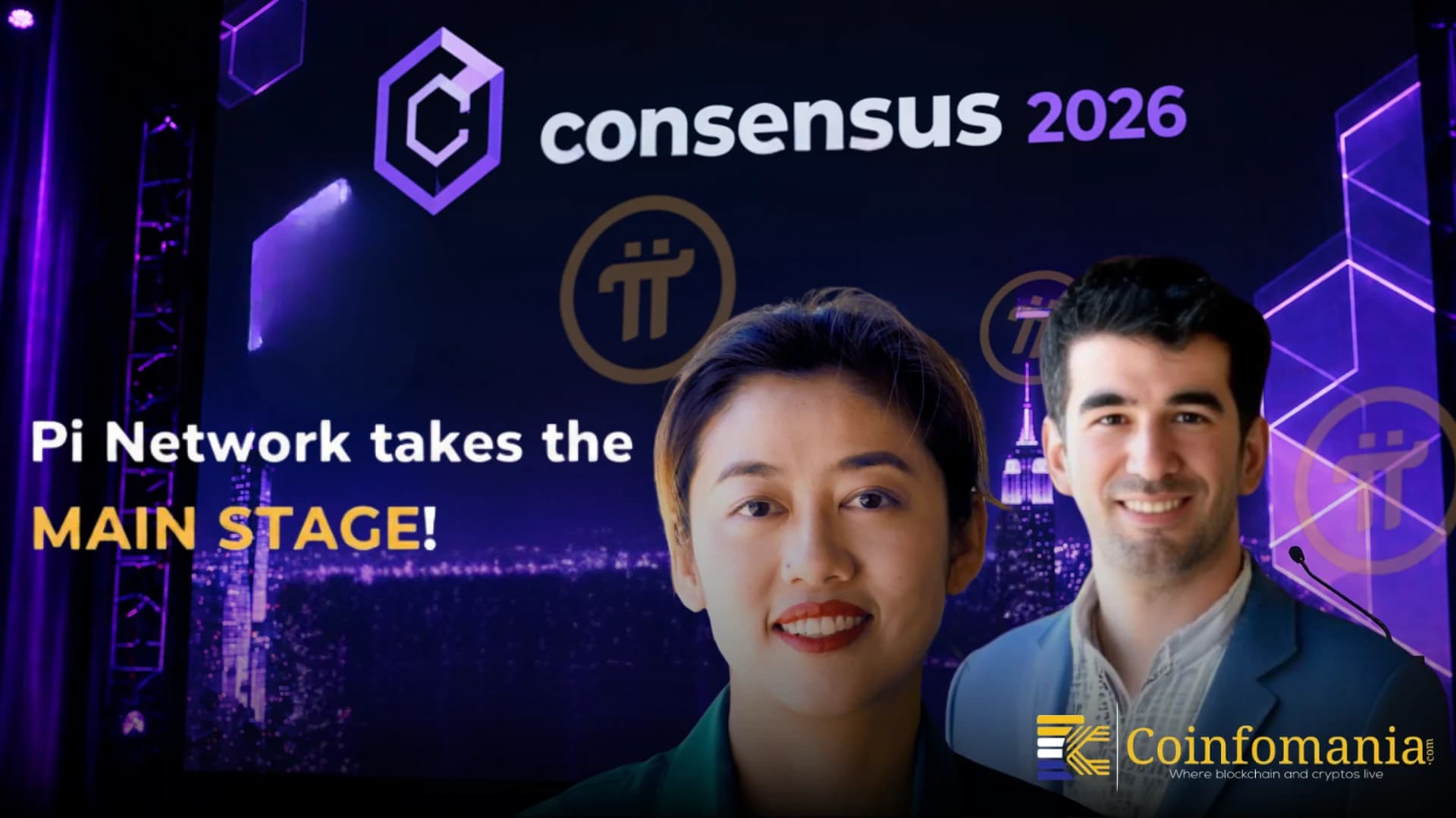 Pi Network ขึ้นเวทีหลักที่ Consensus 2026 ในไมอามี