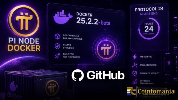 Pi Node Docker 25.2.2 Beta Drops on GitHub as Protocol 24 Nears End