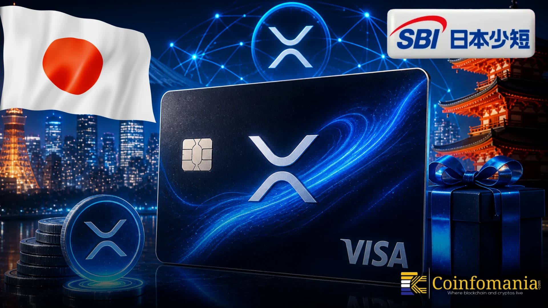 SBI and Visa Launch XRP Rewards Credit Card in Japan