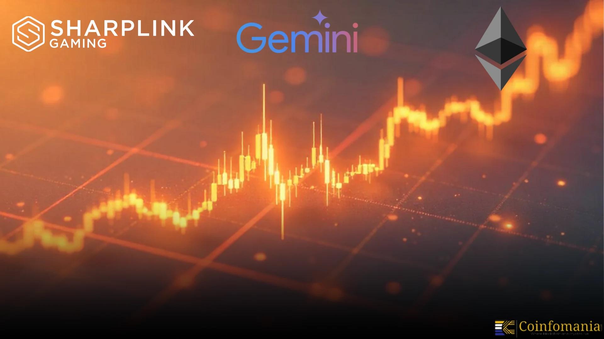 SharpLink Adds $517M in ETH as OG Whale Sends $10M to Gemini
