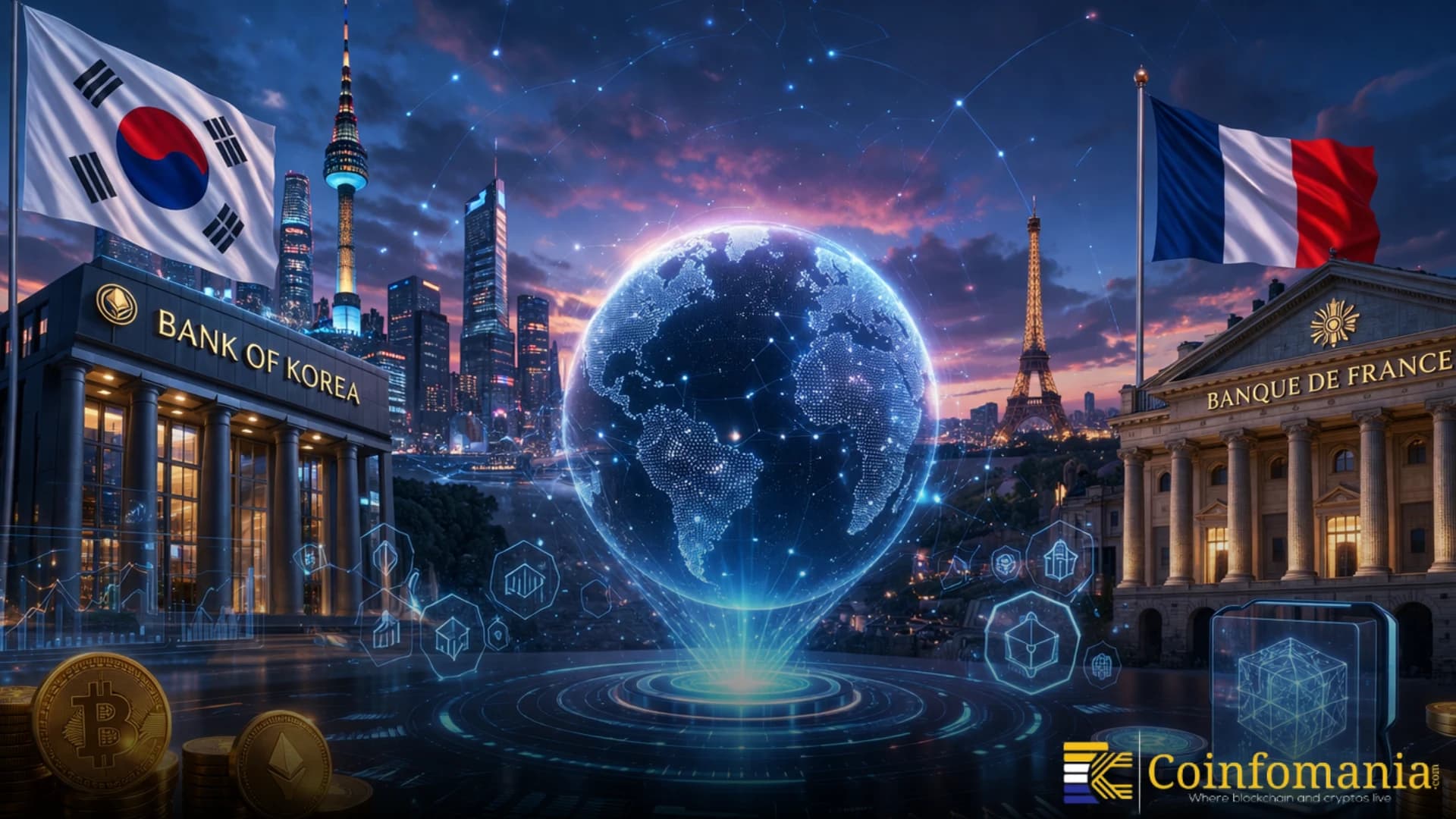 South Korea and Central Banks Explore Digital Asset Impact