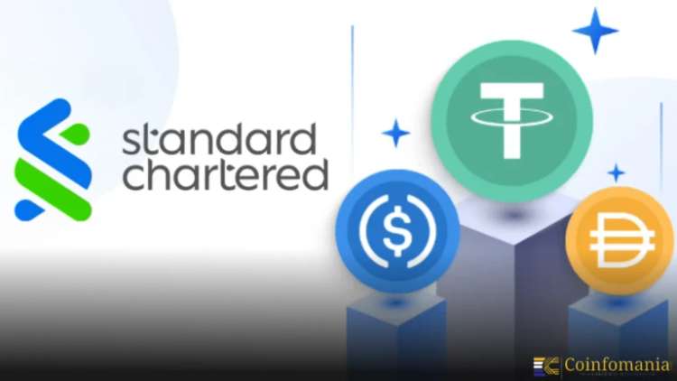 Прогноз по стейблкоинам: Standard Chartered ожидает выхода на рынок в размере $1 трлн к 2028 году