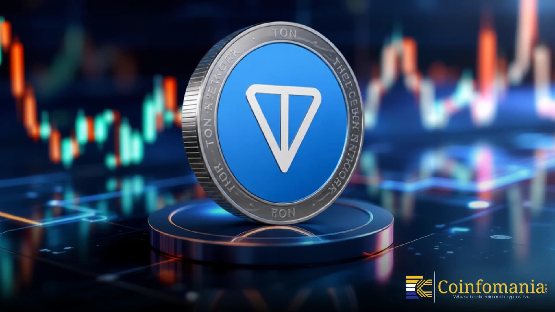 TON Øker med 90% på en uke, Forbigår XLM og SUI i Markedsverdi