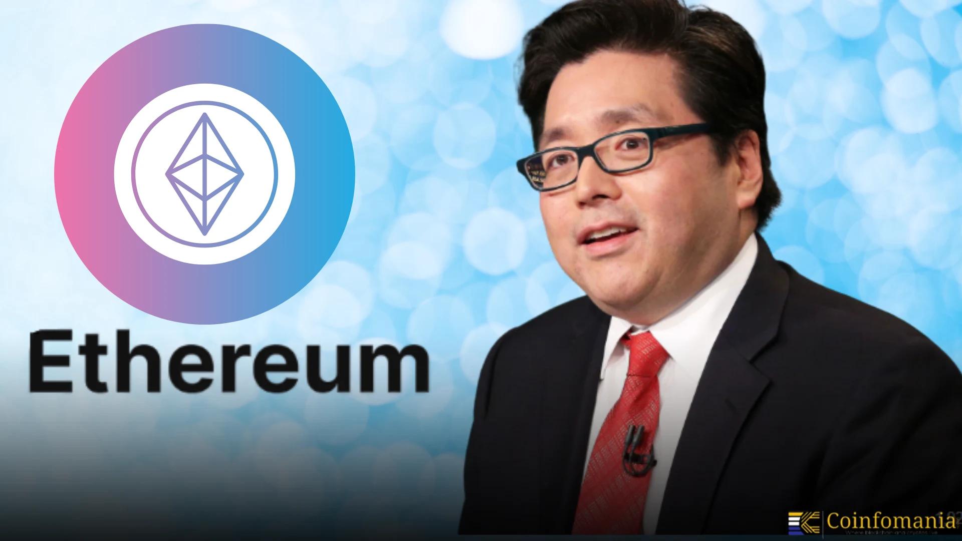 Tom Lee Predice que Ethereum Podría Tocar Fondo en Horas