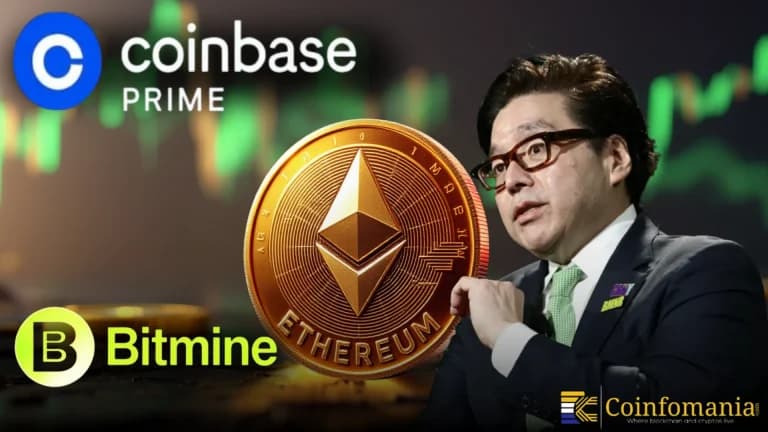 Tom Lee’s BitMine Apuesta $141.95M en ETH a través de Coinbase Prime