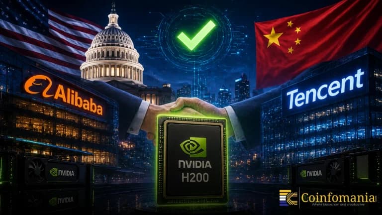Les États-Unis approuvent Alibaba et Tencent pour acheter des puces AI Nvidia H200