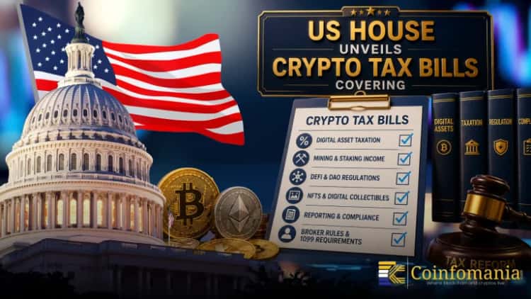 US House Unveils 6 Crypto Tax Bills Covering Mining Staking and Donations