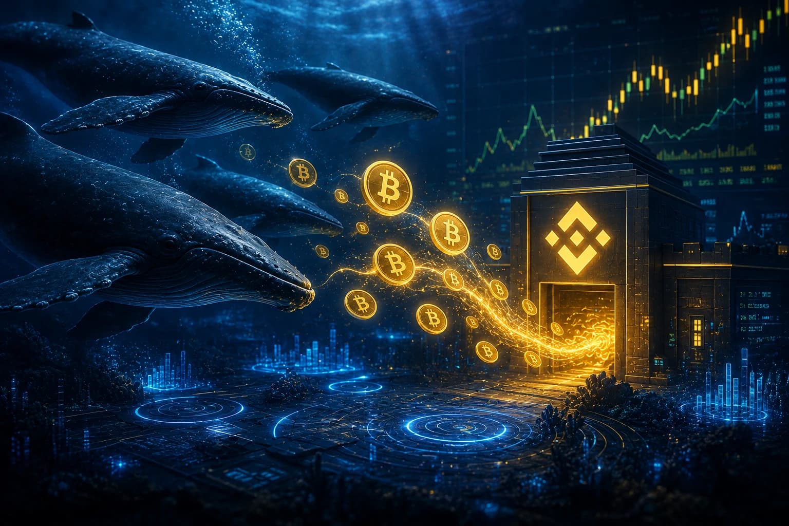 Whales Moved 3,200 Bitcoin To Binance, What History Says Next
