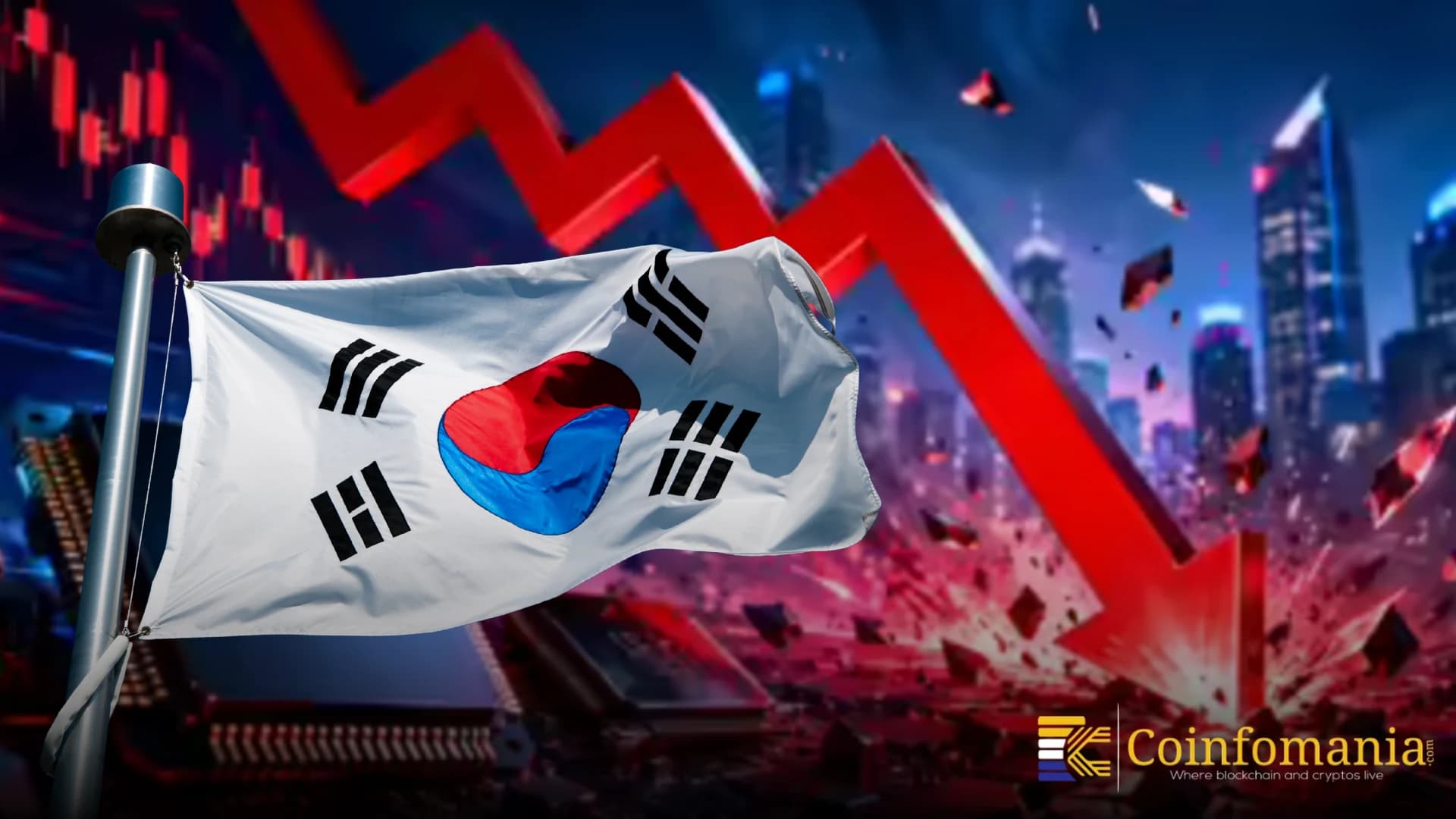 Warum ist die Börse in Südkorea an einem Tag um 10% gefallen?