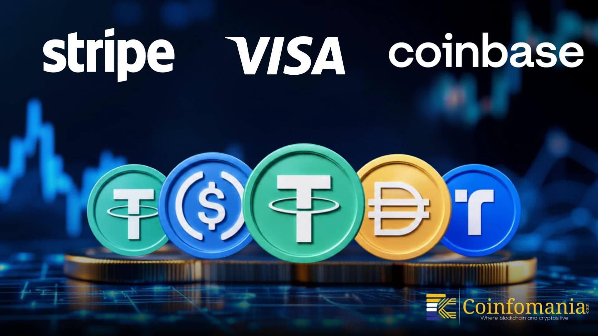 لماذا تعمل Stripe وVisa وCoinbase على بناء شبكة جديدة من العملات المستقرة