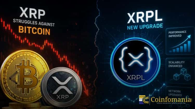 XRP Struggles Against Bitcoin as XRPL Rolls Out New Upgrade