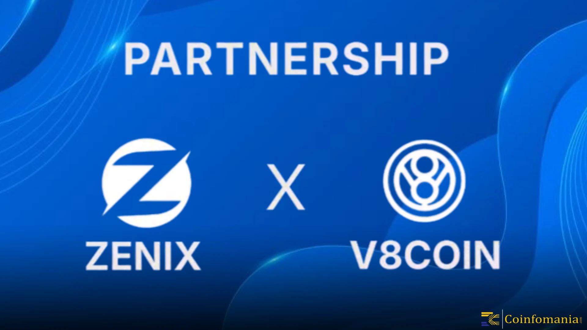 Zenix and V8COIN Partner to Advance Financial Inclusion with Blockchain Tech
