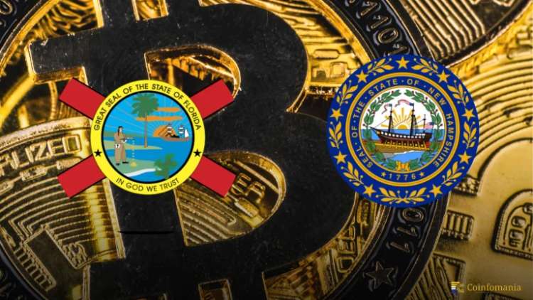 United States Embraces Bitcoin! New Hampshire and Florida Advance Bitcoin Reserve Bills