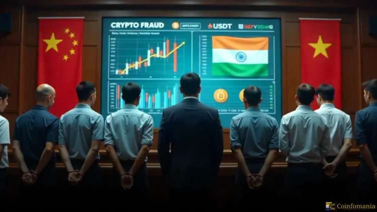 Crypto Fraud Arrest: China Jails 9 for Scamming Indians