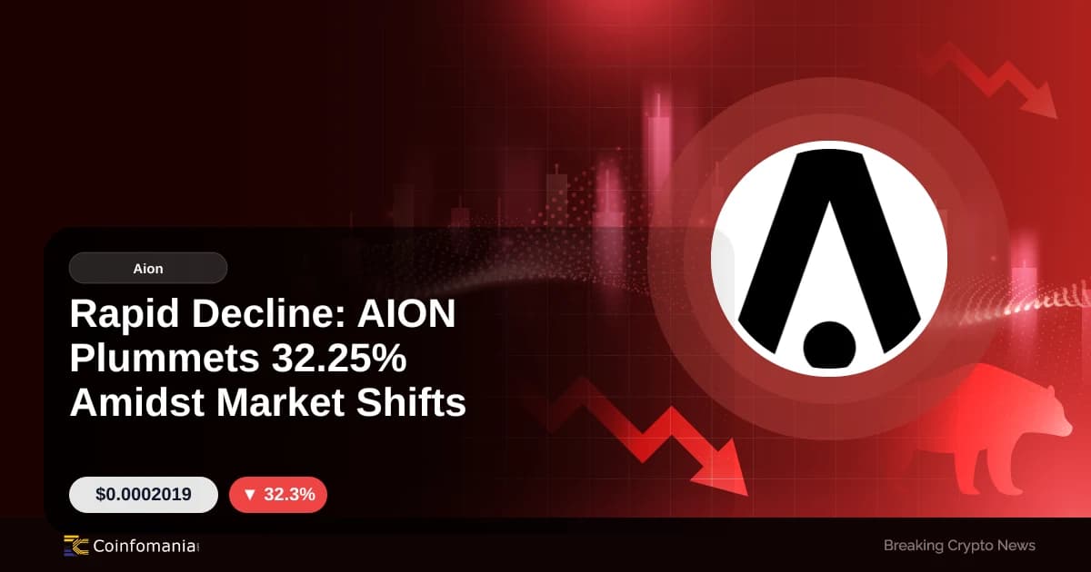 Rapid Decline: AION Plummets 32.25% Amidst Market Shifts