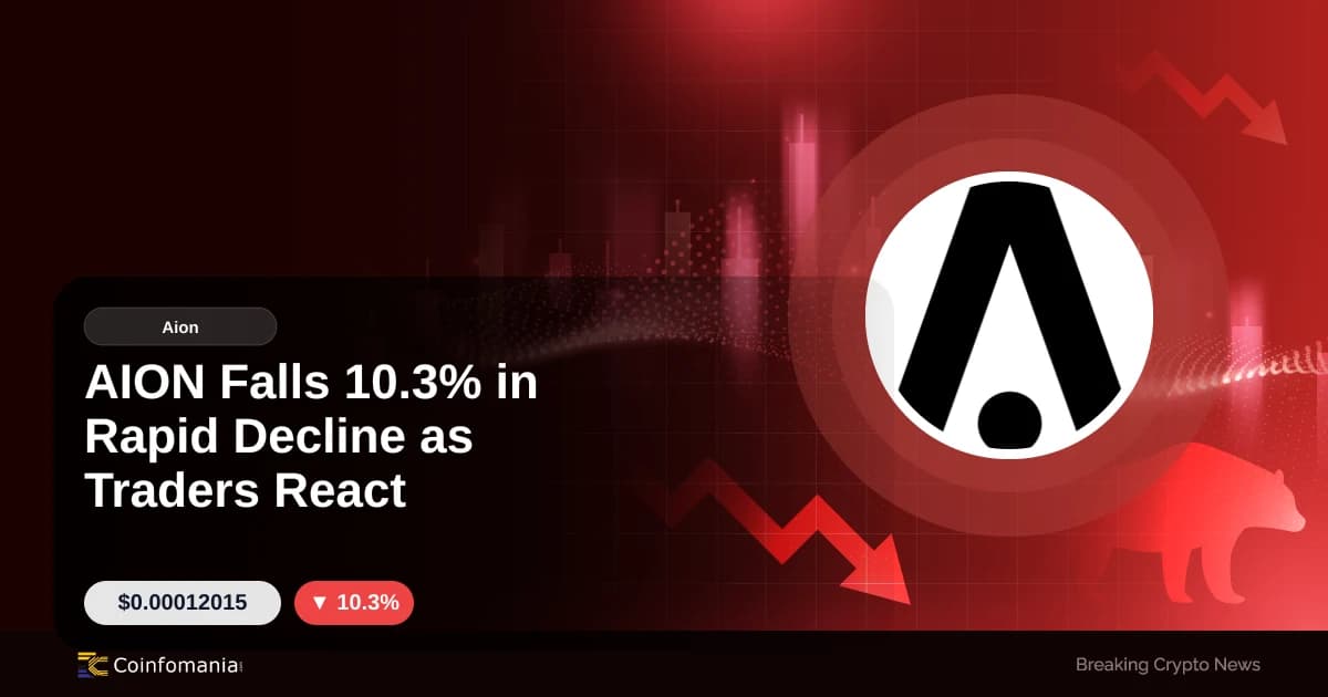 AION Falls 10.3% in Rapid Decline as Traders React