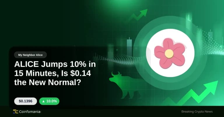 ALICE Jumps 10% in 15 Minutes, Is $0.14 the New Normal?