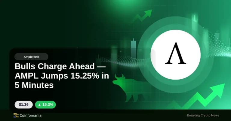 Bulls Charge Ahead — AMPL Jumps 15.25% in 5 Minutes