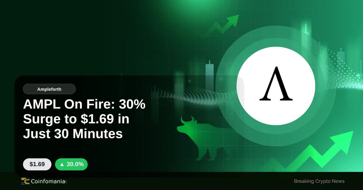 AMPL On Fire: 30% Surge to $1.69 in Just 30 Minutes