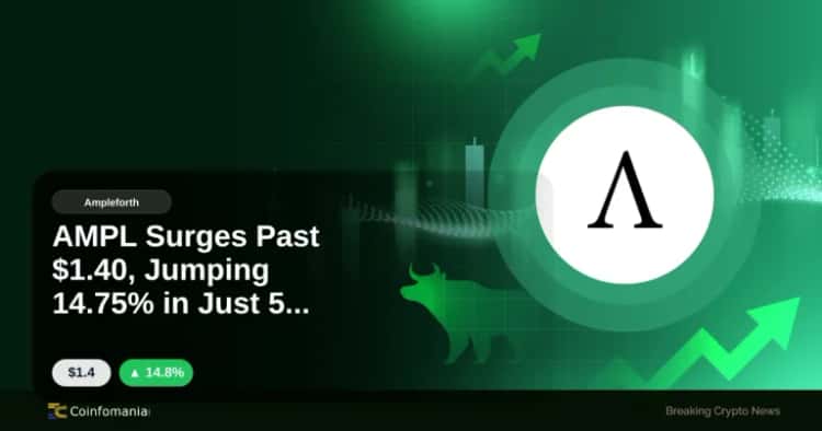 AMPL Surges Past $1.40, Jumping 14.75% in Just 5 Minutes