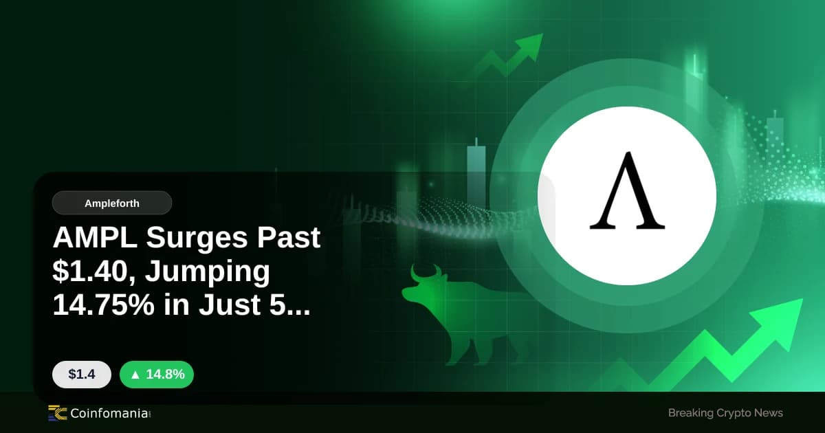 AMPL Surges Past $1.40, Jumping 14.75% in Just 5 Minutes