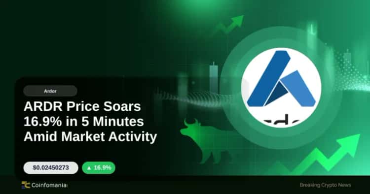ARDR Price Soars 16.9% in 5 Minutes Amid Market Activity