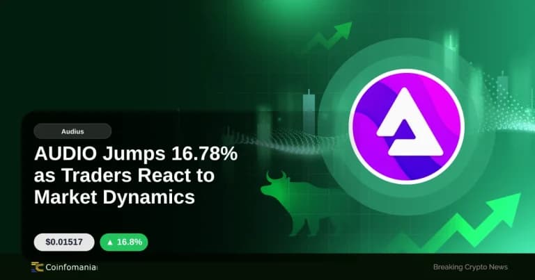 AUDIO Jumps 16.78% as Traders React to Market Dynamics