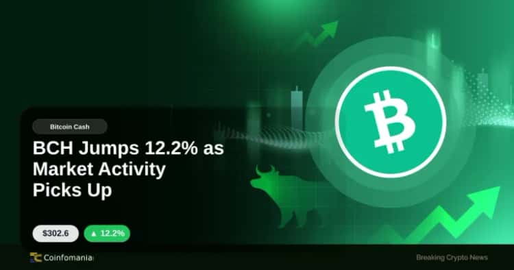 BCH Jumps 12.2% as Market Activity Picks Up
