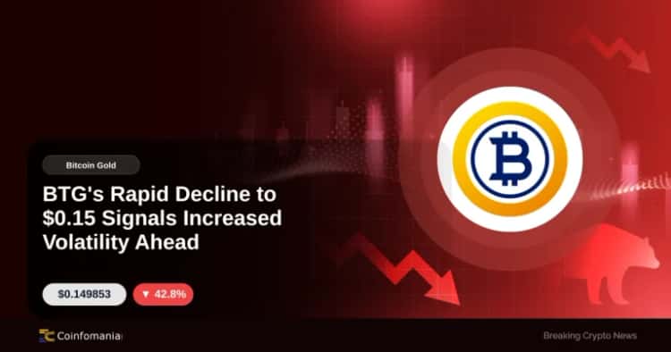BTG’s Rapid Decline to $0.15 Signals Increased Volatility Ahead