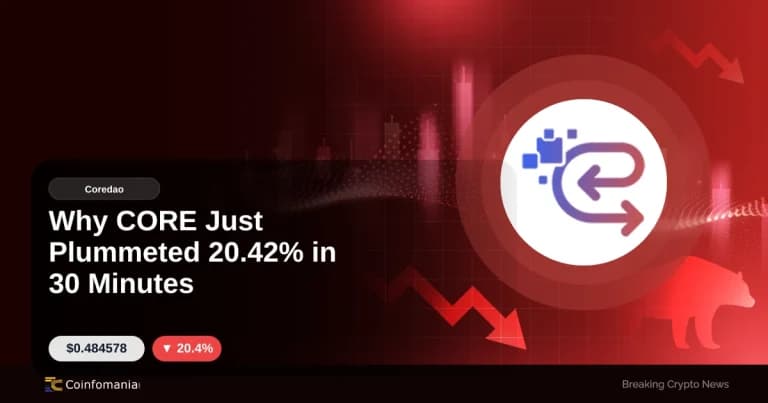 Why CORE Just Plummeted 20.42% in 30 Minutes