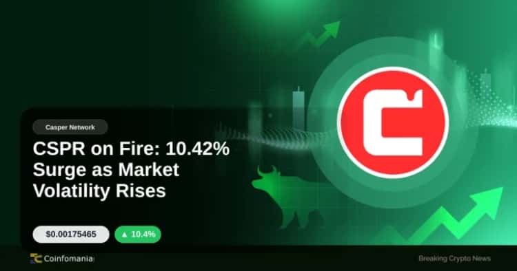 CSPR on Fire: 10.42% Surge as Market Volatility Rises