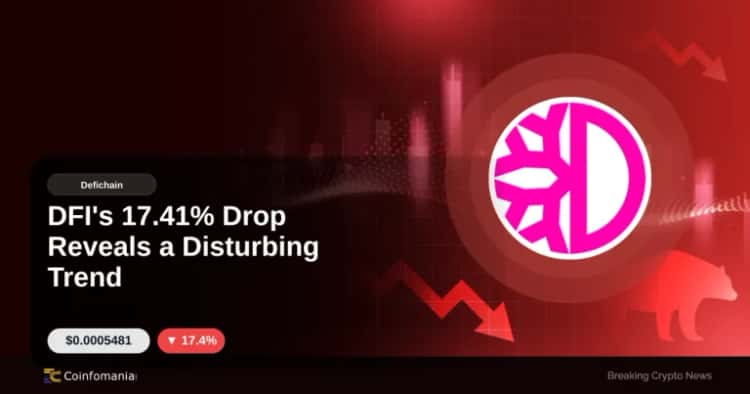 DFI 가격 오늘 17.41% 하락, 불안한 추세 드러나