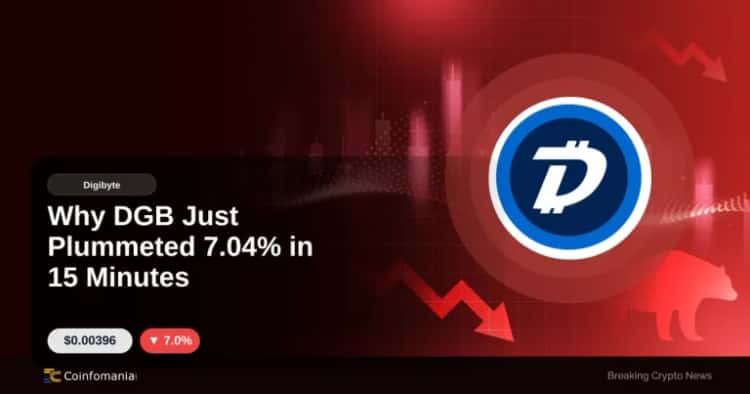 DGB spadł o 7,04% w ciągu 15 minut