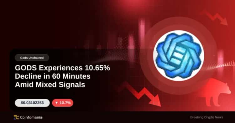 GODS Experiences 10.65% Decline in 60 Minutes Amid Mixed Signals