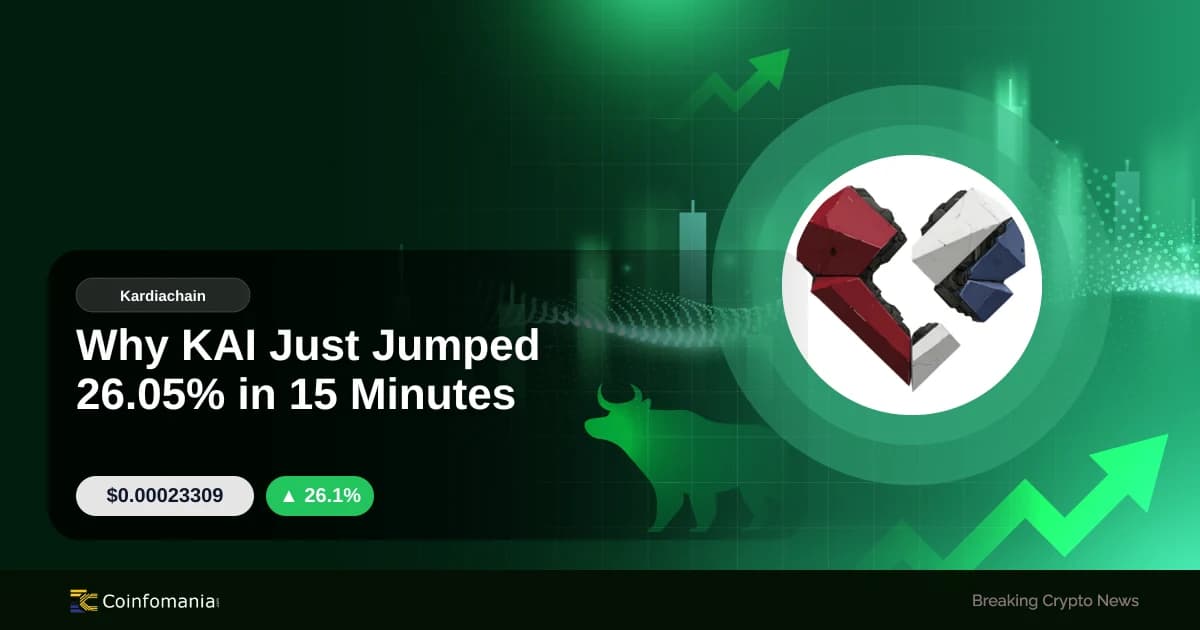 Why KAI Just Jumped 26.05% in 15 Minutes
