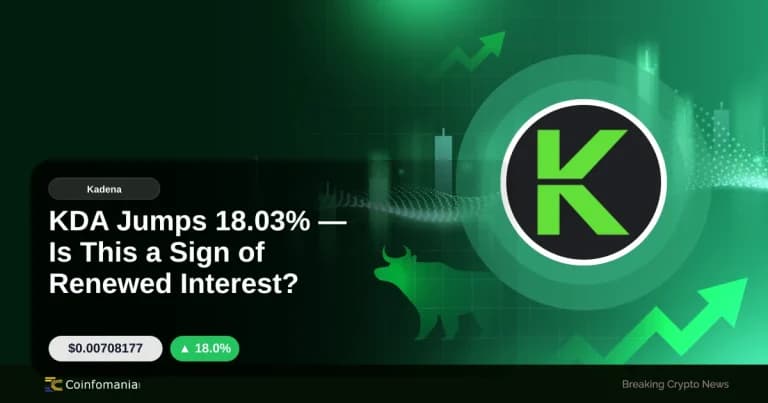 KDA Aumenta del 18,03% — È un Segno di Rinnovato Interesse?