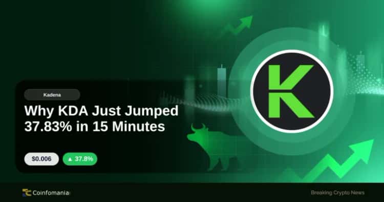 Why KDA Just Jumped 37.83% in 15 Minutes