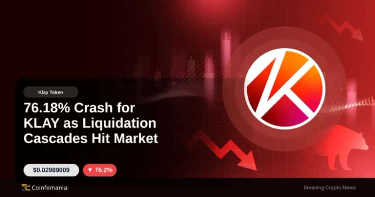 76.18% Crash for KLAY as Liquidation Cascades Hit Market