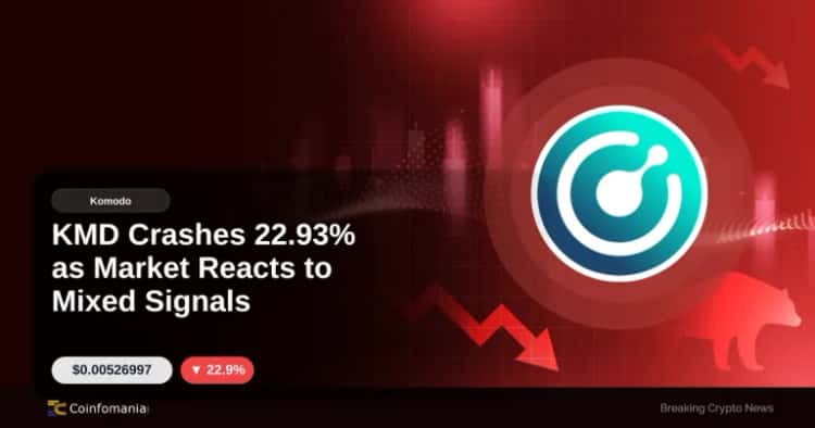 KMD Crashes 22.93% as Market Reacts to Mixed Signals