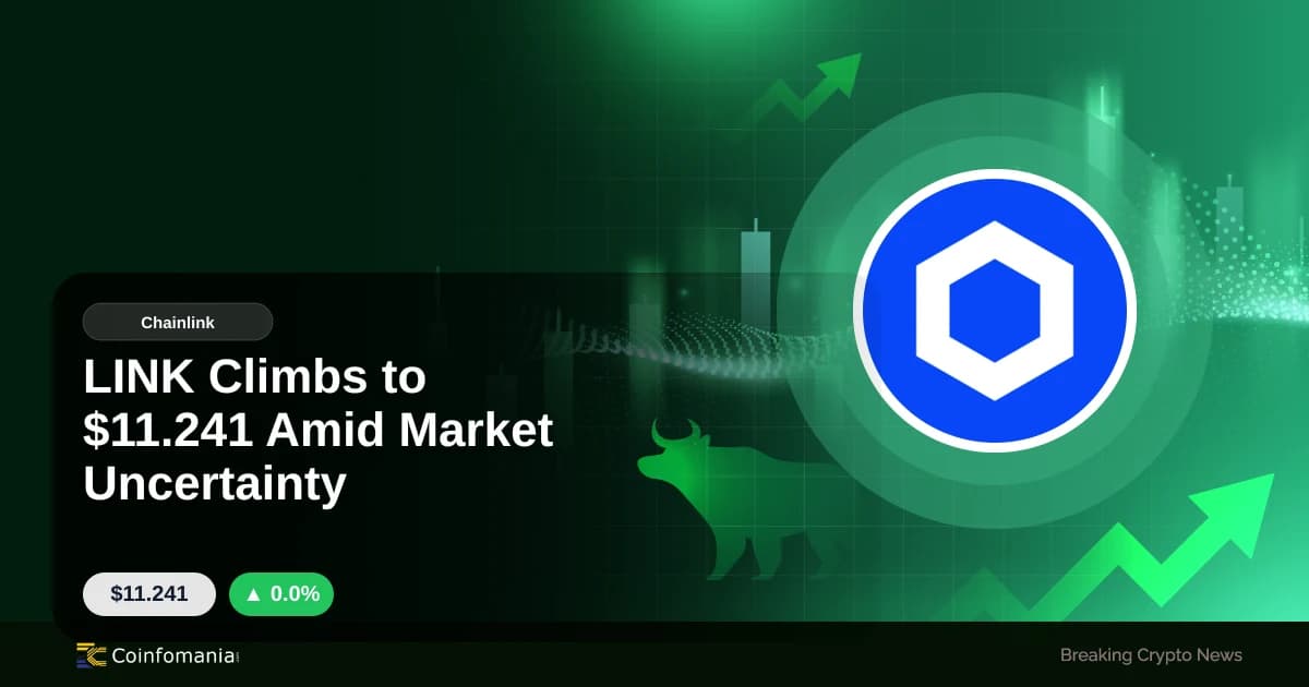 LINK Climbs to $11.241 Amid Market Uncertainty