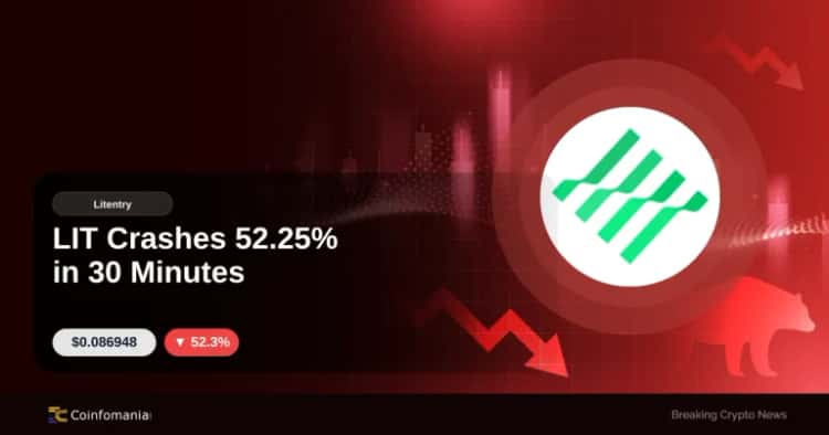 LIT Crashes 52.25% in 30 Minutes