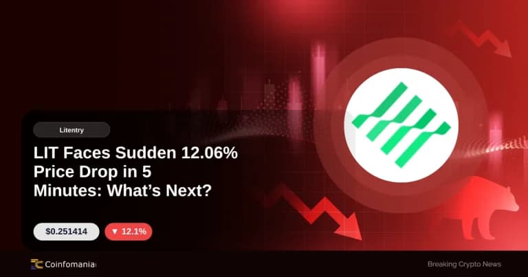 LIT Faces Sudden 12.06% Price Drop in 5 Minutes: What’s Next?