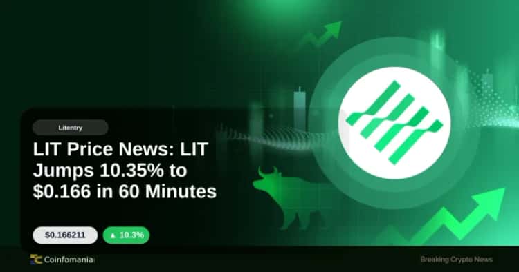 LIT Price News: LIT Jumps 10.35% to $0.166 in 60 Minutes
