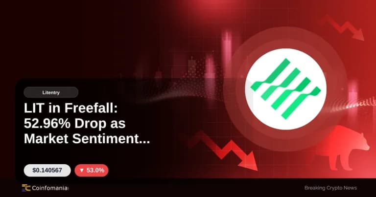 LIT in Freefall: 52.96% Drop as Market Sentiment Dips