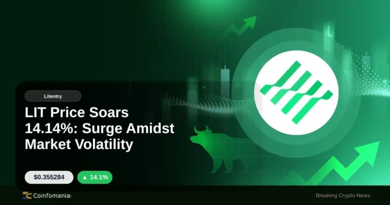 LIT Price Soars 14.14%: Surge Amidst Market Volatility